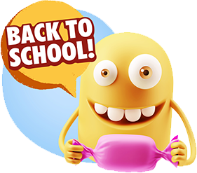 3D Back To School Smileys messages sticker-5
