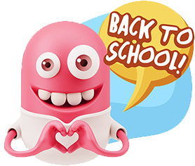3D Back To School Smileys messages sticker-9