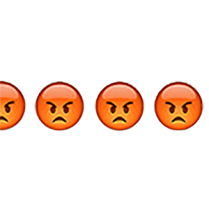 Cyclic rolling emoji messages sticker-10