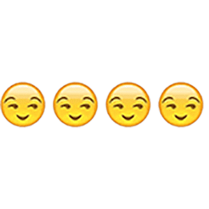 Cyclic rolling emoji messages sticker-9