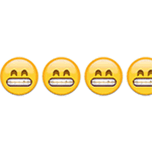 Cyclic rolling emoji messages sticker-3