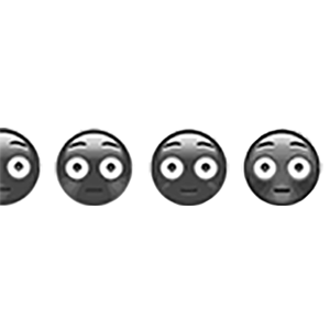 Cyclic rolling emoji messages sticker-5