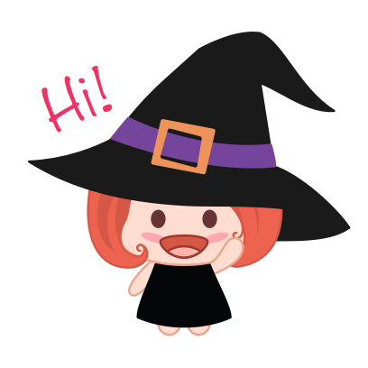 Wikie - The Little Witch messages sticker-1