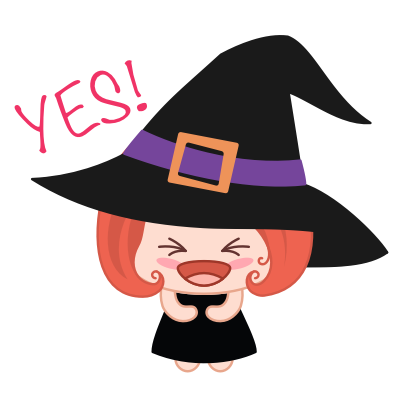 Wikie - The Little Witch messages sticker-5