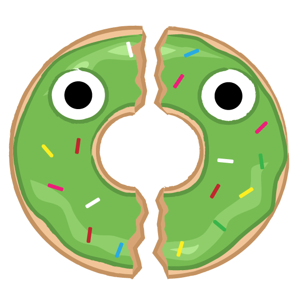 Donut Indulgence Stickers messages sticker-1