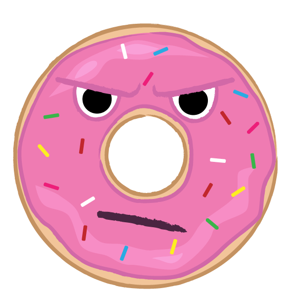 Donut Indulgence Stickers messages sticker-0