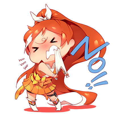 Official Crunchyroll-Hime Sticker Pack messages sticker-7