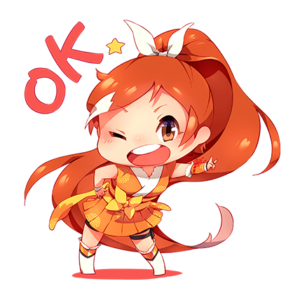 Official Crunchyroll-Hime Sticker Pack messages sticker-1