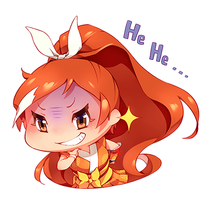 Official Crunchyroll-Hime Sticker Pack messages sticker-6