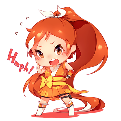 Official Crunchyroll-Hime Sticker Pack messages sticker-4