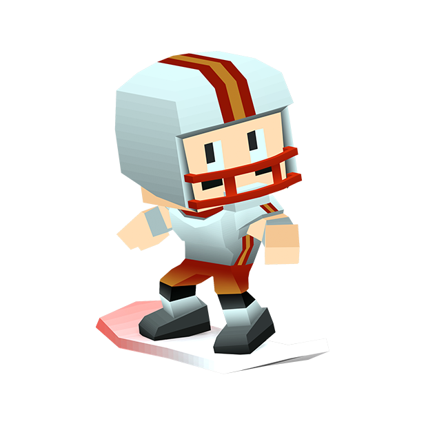 Blocky Snowboarding messages sticker-1