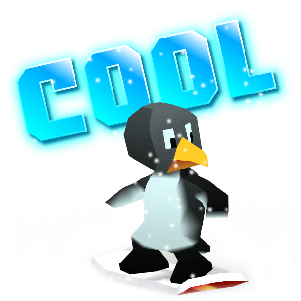 Blocky Snowboarding messages sticker-2