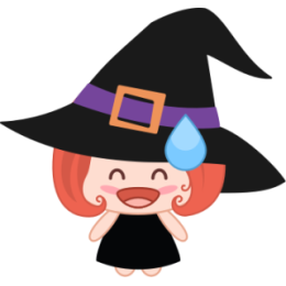 Wikie The Witch stickers by Linh for iMessage messages sticker-6