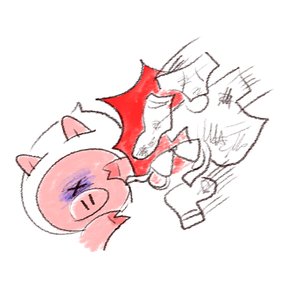 Super busy piggy messages sticker-4