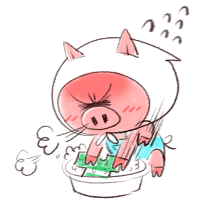 Super busy piggy messages sticker-1