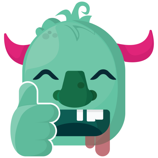 Baby Monster Sticker - Cute Messages messages sticker-11