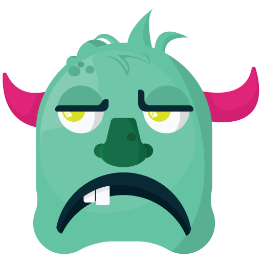 Baby Monster Sticker - Cute Messages messages sticker-1