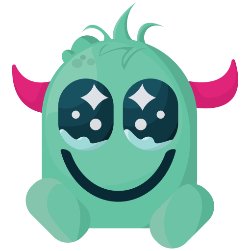 Baby Monster Sticker - Cute Messages messages sticker-5