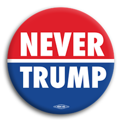 Never Donald Trump for President 2016 Stickers messages sticker-5