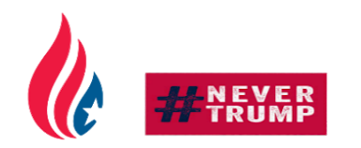 Never Donald Trump for President 2016 Stickers messages sticker-10