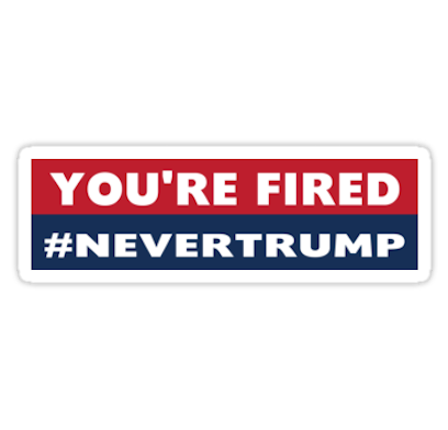 Never Donald Trump for President 2016 Stickers messages sticker-9