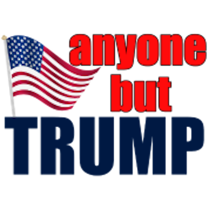Never Donald Trump for President 2016 Stickers messages sticker-1