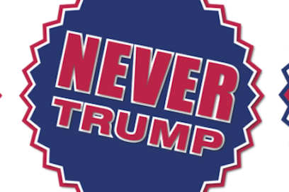 Never Donald Trump for President 2016 Stickers messages sticker-11