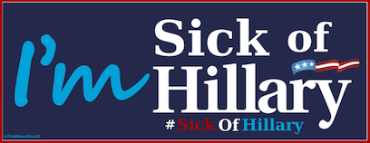 Crooked Hillary Clinton messages sticker-9