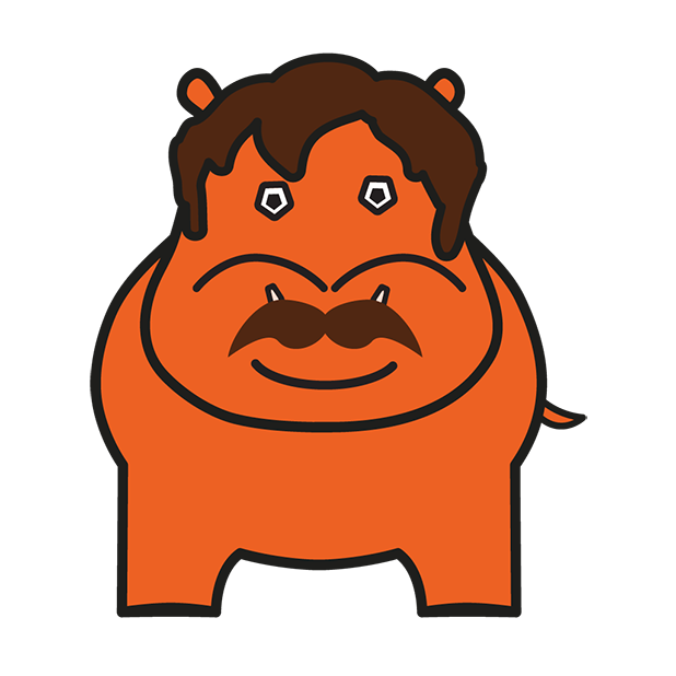 Jack and His Hippo Family messages sticker-2