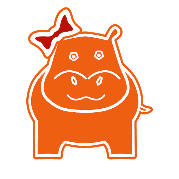 Jack and His Hippo Family messages sticker-2