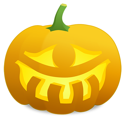 Pumpkin Faces messages sticker-5