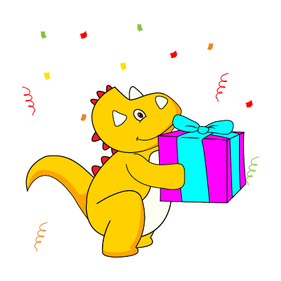 Macho Dino Stickers pack for iMessage messages sticker-11