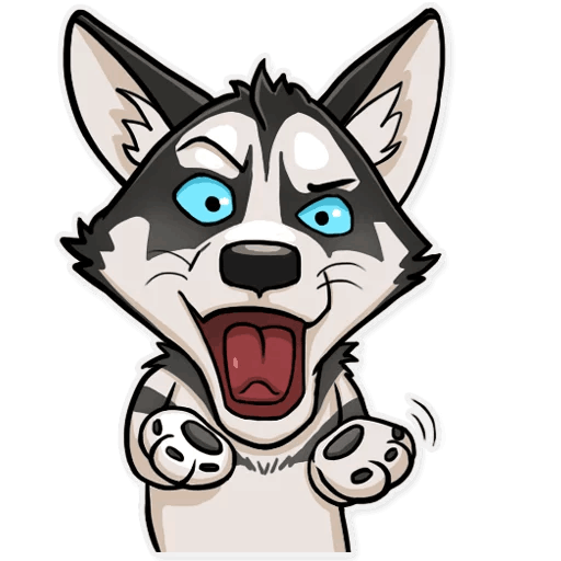 Atony Wolf Sticker Pack messages sticker-9