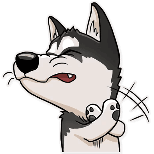 Atony Wolf Sticker Pack messages sticker-1