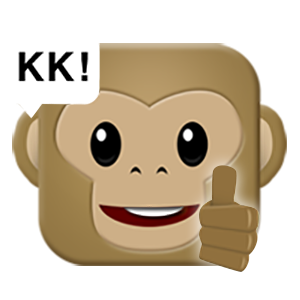 Monkey Emojis messages sticker-9