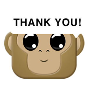 Monkey Emojis messages sticker-4