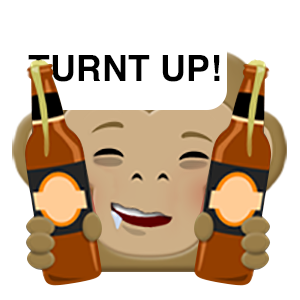 Monkey Emojis messages sticker-5