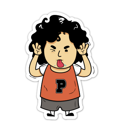 Face expressions friendship Indian desi stickers messages sticker-2