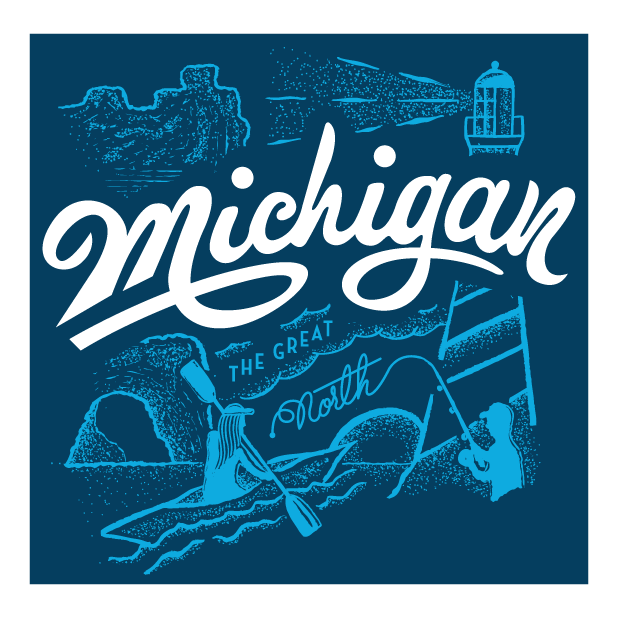 Michigan Great Outdoors messages sticker-9