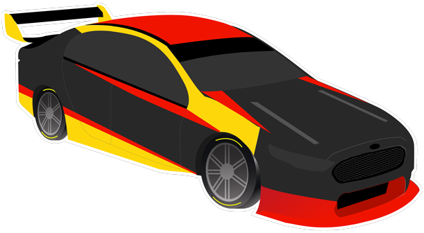 V8 Bathurst Supercars Stickers messages sticker-6