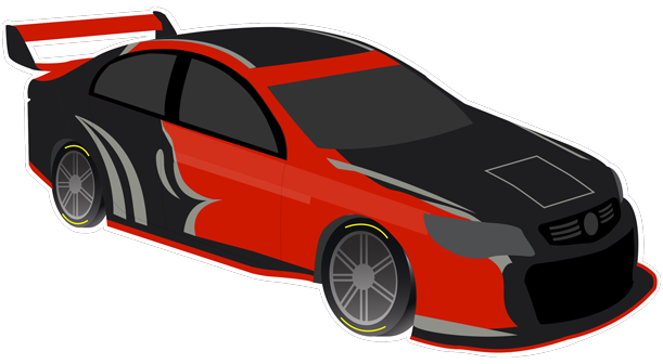 V8 Bathurst Supercars Stickers messages sticker-8