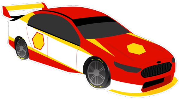 V8 Bathurst Supercars Stickers messages sticker-11