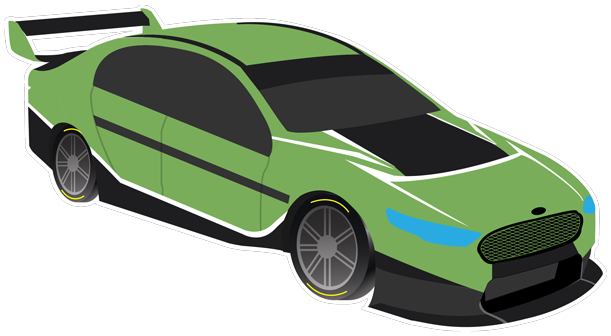 V8 Bathurst Supercars Stickers messages sticker-2