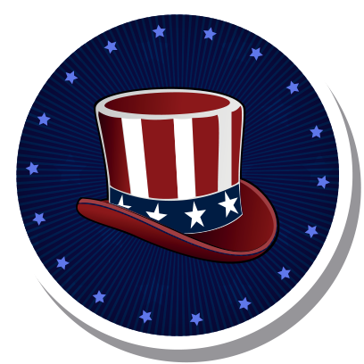 iVote US Election messages sticker-0