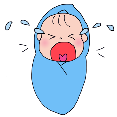 Hand Drawn Baby messages sticker-4