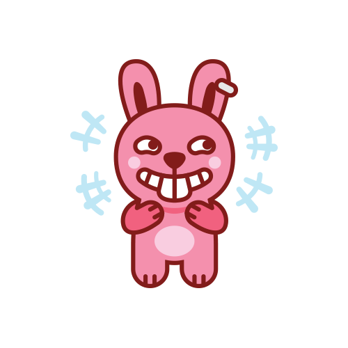 Swagger Bunny messages sticker-0