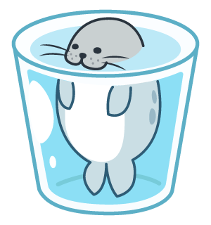 Daisy The Little Seal messages sticker-1