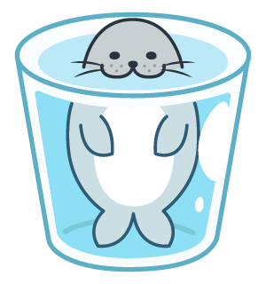 Daisy The Little Seal messages sticker-2