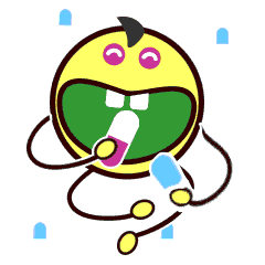 门牙吃秀 messages sticker-1