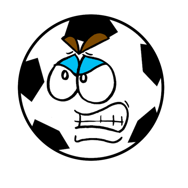 Soccer-Football emojis express yourself messages sticker-8